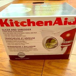 Kitchen Aid slicer and shredder